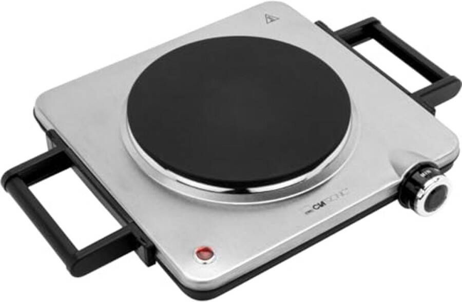 Elektrische Kookplaat 1500 Watt met Traploze Temperatuurinstelling Ideaal voor Camping