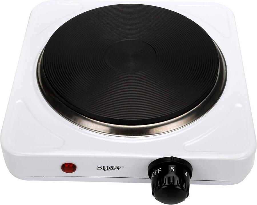 Elektrische Kookplaat 1500W Draagbare Mini Kookplaat voor Thuis of Camping