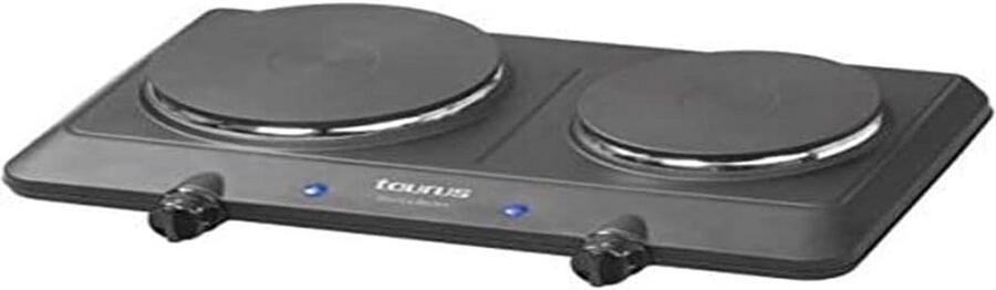 Elektrische Kookplaat met 2 Pitjes 1500W