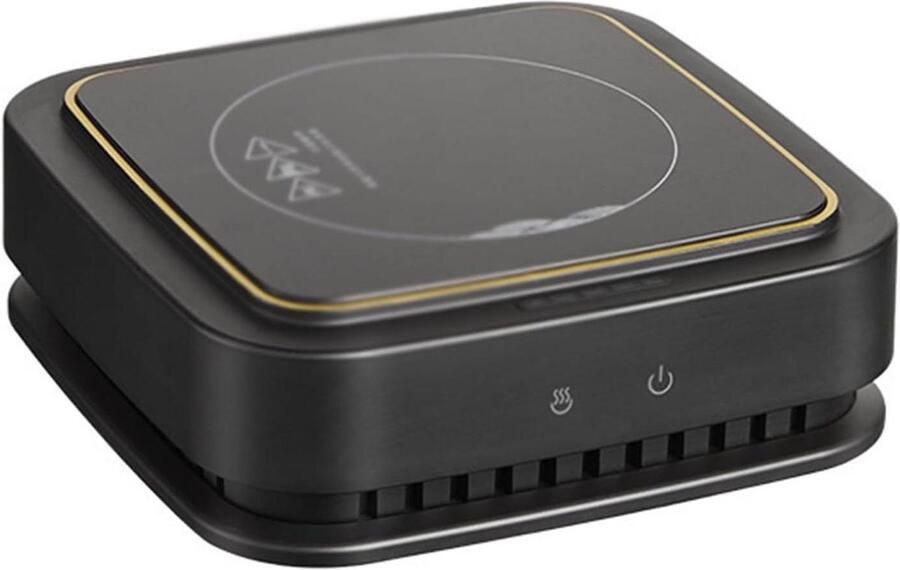 Elektrische Kookplaat Mini Fornuis Inductie Water Koken Automatische Uitschakeling 13 cm Diameter Zwart