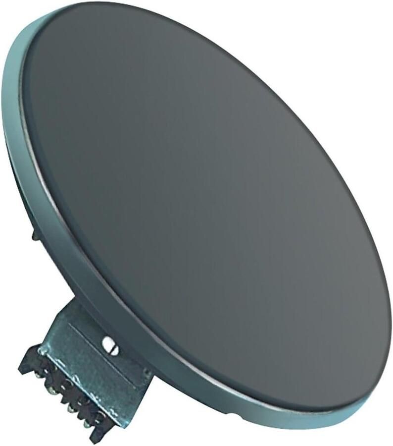 Elektrische Kookplaat Snelkookplaat Koken 2000 Watt Vermogen Diameter 18 cm Zwart