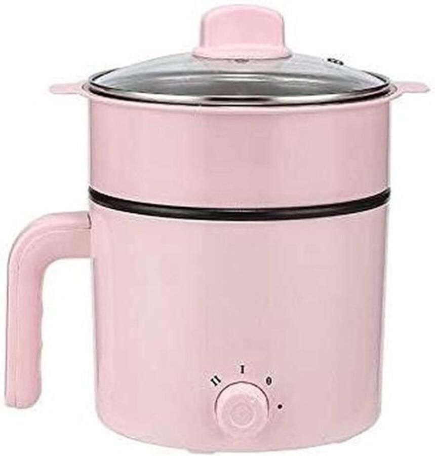 Elektrische Kookpot Elektrisch Fornuis Slaapzaal Multi+cooker Huishoudelijke Multicooker for Hot Pot Koken En Frituren En Steak Kantoor Gemakkelijk Koken 220V