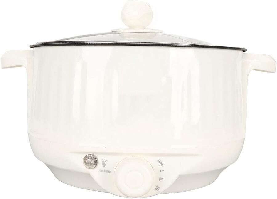 Elektrische Kookpot Hete Pan Snel Koken Draagbaar Ontwerp 2 Liter RVS