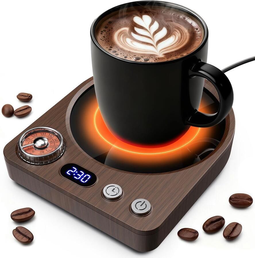 Elektrische Kopjeswarmer met 9 Temperatuurinstellingen