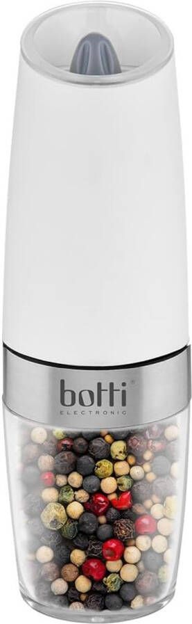 Elektrische kruidenmolen met verlichting en instelbare maalgraad