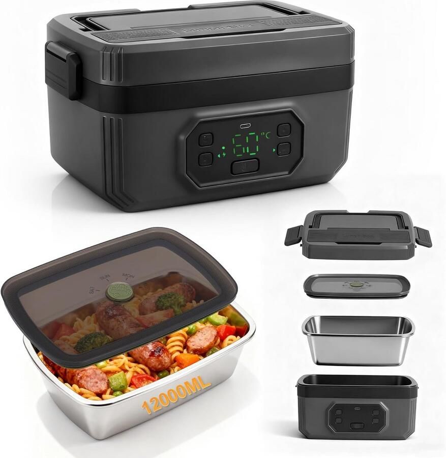 Elektrische Lunchbox Elektrisch Broodtrommel Elektrisch Lunchervaring