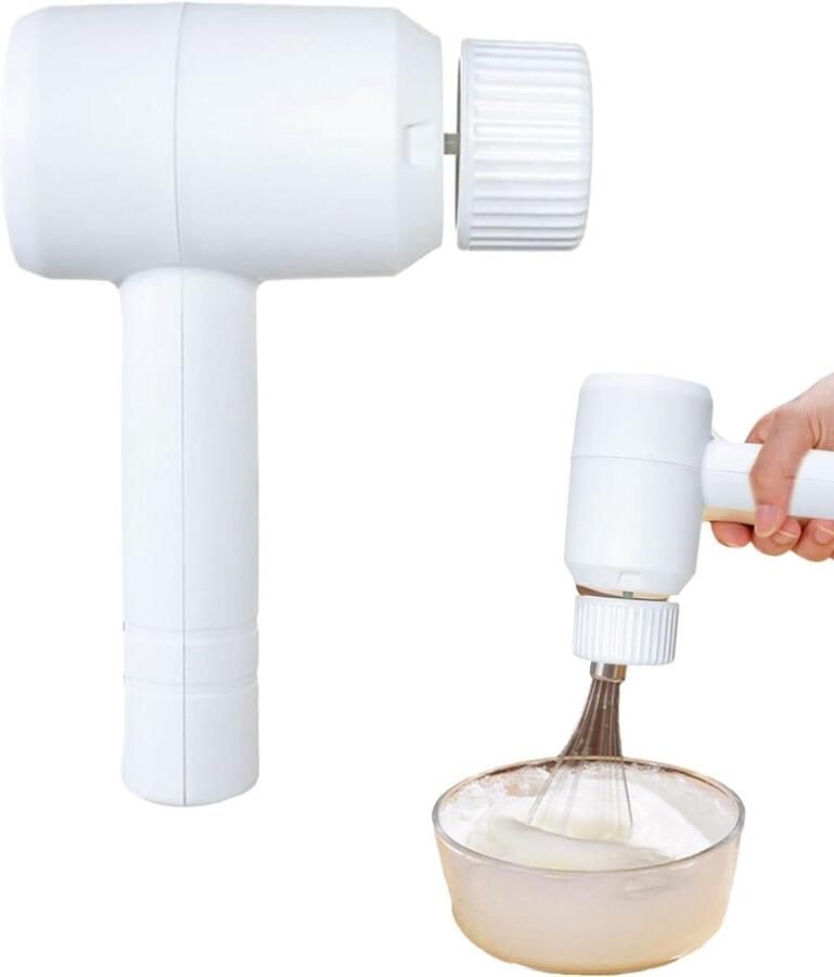Elektrische Matcha Klopper Mixer Roerstaaf Dranken Mengen Snel Mixen 10 Seconden 20.5x13cm N.v.t