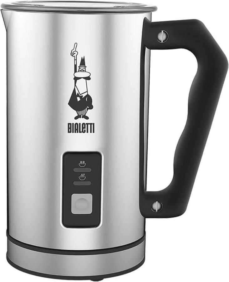 Elektrische Melkopschuimer 240 ml Roestvrij Staal 500 W Voor Perfect Melkschuim