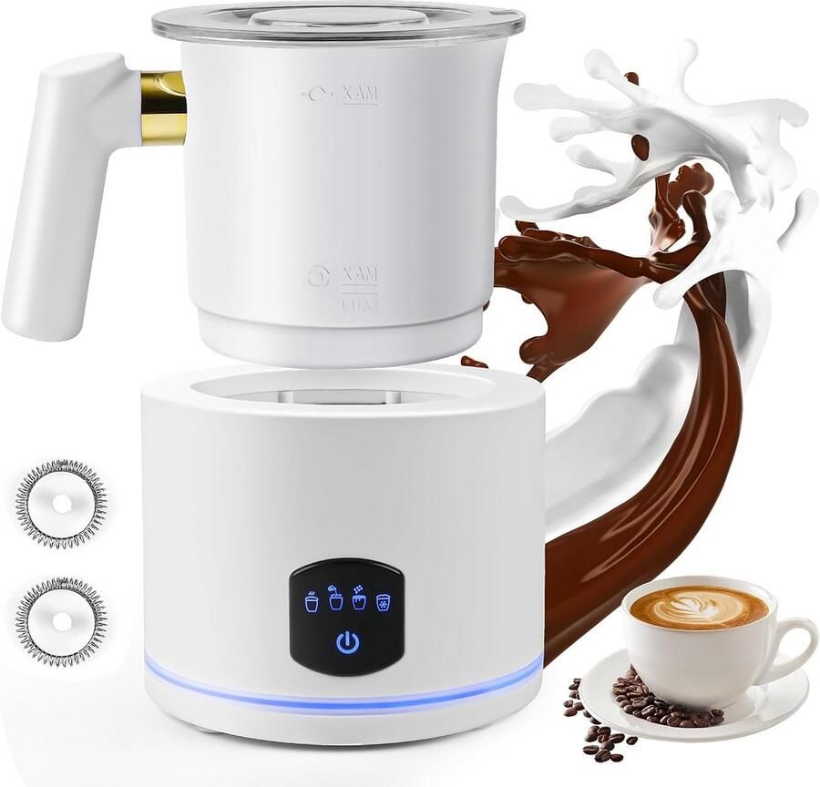 Elektrische melkopschuimer 4-in-1 130-430 ml 400 W vaatwasmachinebestendig