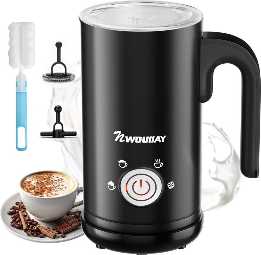 Elektrische melkopschuimer 4-in-1 600 W 300 ml
