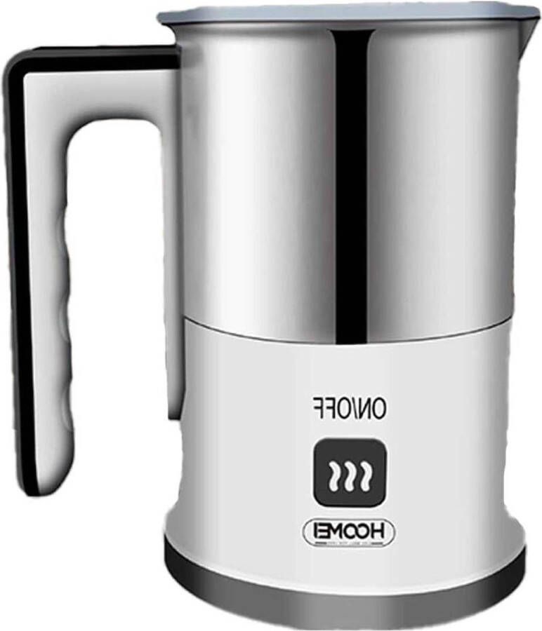 Elektrische melkopschuimer 550 W 250 ml opschuimer voor cappuccino café macchiato cappuccinator aluminium material 360 graden draaibare basis