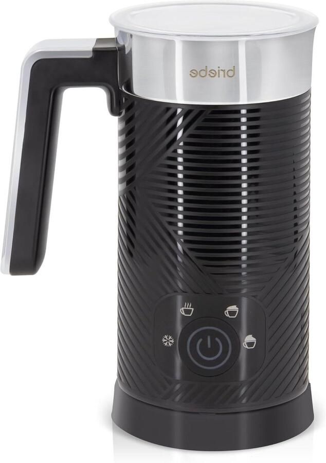 Elektrische Melkopschuimer Automatisch Koffie Bereiden 4-in-1 Functies 300 ml Zwart