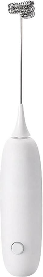 Elektrische Melkopschuimer Drankmixer Dranken Bereiden Laag Geluidsniveau Motor 24 cm Wit