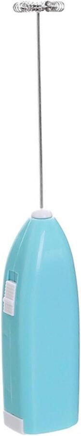 Elektrische Melkopschuimer Eierklopper Drinkmixer Koffie Maken Krachtig Roervermogen 36x24x10cm Blauw