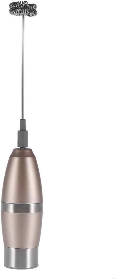 Elektrische Melkopschuimer Handmixer Koffie Snel Opschuimen 19000 RPM Motor Draagbaar Ontwerp Goud