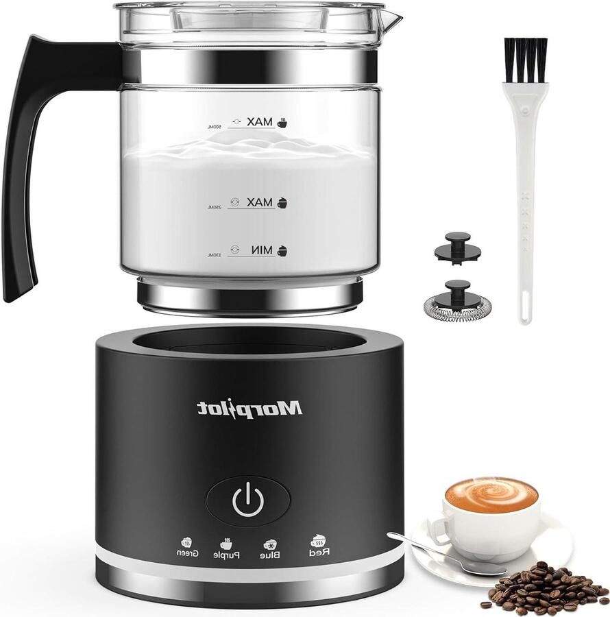 Elektrische Melkopschuimer Koffie Maken Automatisch 1 kg Wit