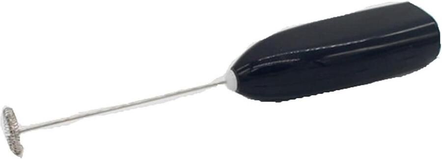 Elektrische Melkopschuimer Koffie Mixer Dranken Bereiden Eenvoudig Schoon te Maken 20 cm Zwart