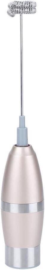 Elektrische Melkopschuimer Melk Mixer Garde Koffie Maken 2 RVS Koppen 23.5 cm Roségoud