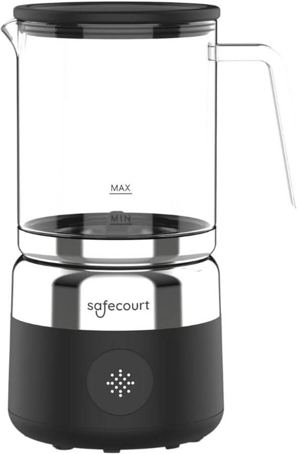 Elektrische Melkopschuimer met Glazen Kan en 7 Programma's