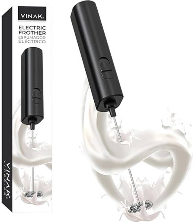 Elektrische Melkopschuimer met RVS Garde Voor Cappuccino en Romig Schuim