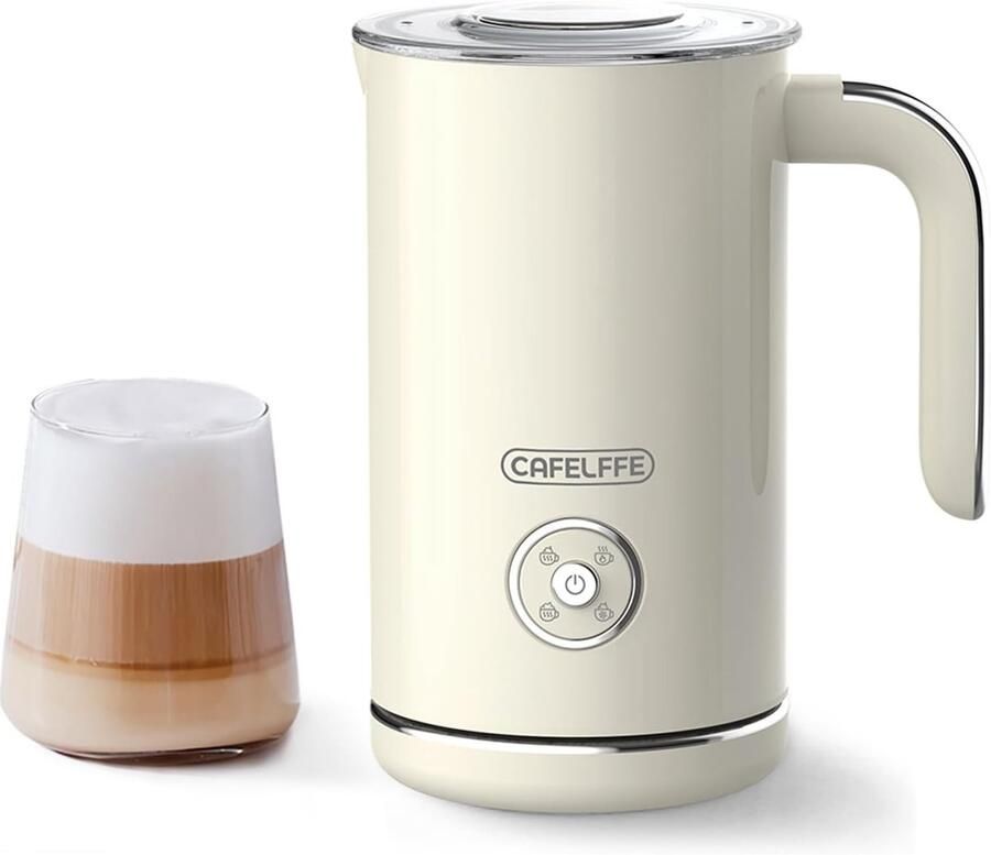 Elektrische Melkopschuimer RVS 4-in-1 Functie Stille Werking Voor Koffieliefhebbers