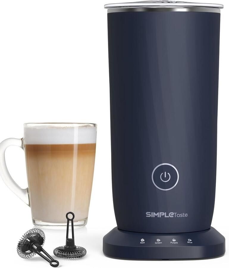 Elektrische Melkopschuimer RVS 4-in-1 Functies Automatische Uitschakeling Voor Koffieliefhebbers