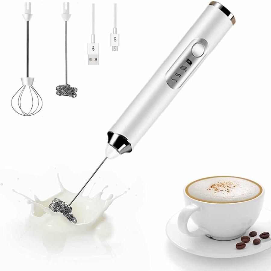 Elektrische melkopschuimer USB-handmelkopschuimer