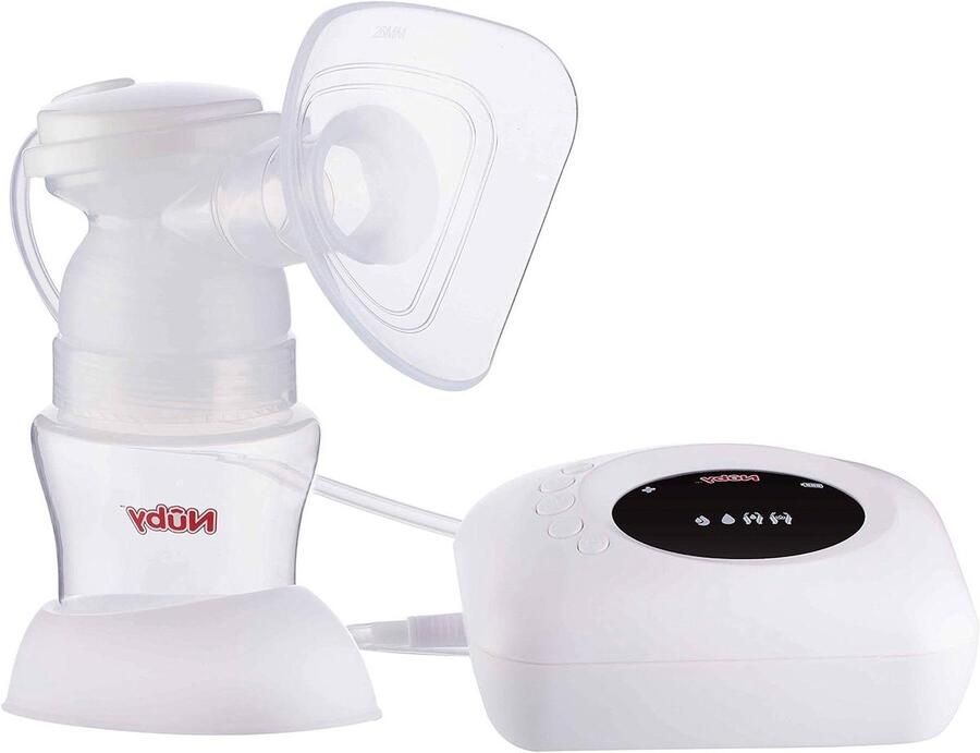 Elektrische Melkpomp Borstkolf Moedermelk Afkolven Gesloten Systeem 180 ml Wit
