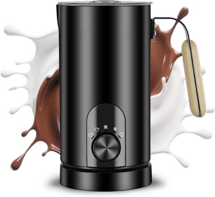 Elektrische Melkschuimer 5-In-1 Melk Opschuimer Professionele Automatische Schuimmaker Melkstomer En -Schuimer Melkverwarmer En -Warmer Melkschuimer Voor Warme En Koude Melk Geschikt Voor Latte Koffie En Chocolademelk
