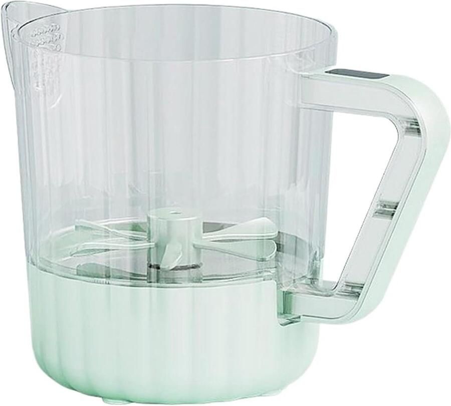 Elektrische Mengbeker Roerbeker Klopper Keuken Assistent Geluidsreductie Systeem 13x16x13 cm Blauw