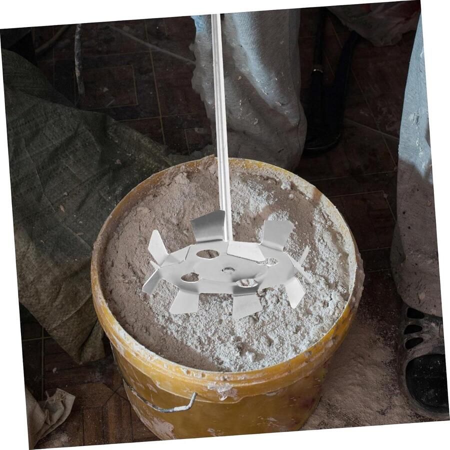 Elektrische Mengstaaf Boormixer Verfroerder Bouwprojecten Afwerken Professionele Moddermixer 45.5 x 13.5 x 13.5 cm Zoals getoond