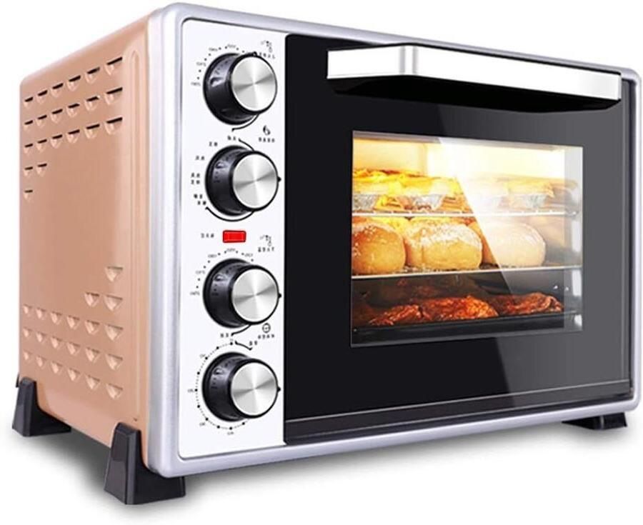 Elektrische Mini Oven Hete Lucht Oven Koken Bakken Nauwkeurige Temperatuur 40 Liter Capaciteit Multi
