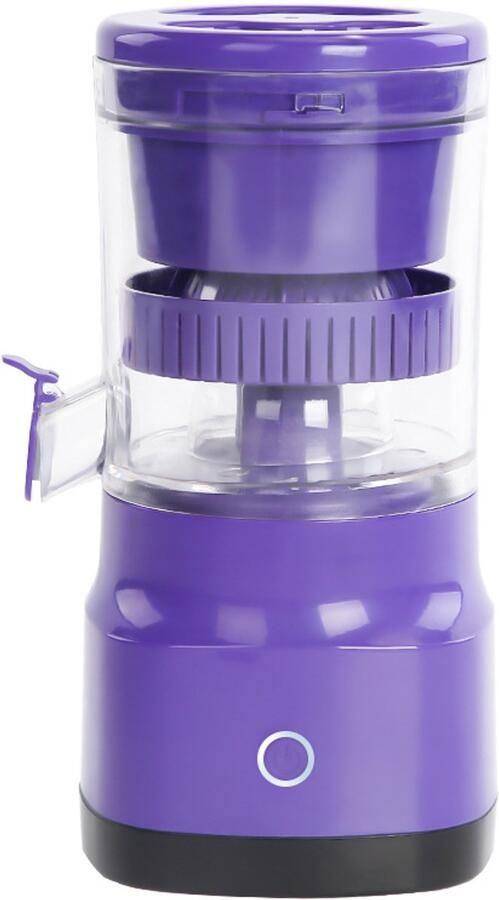 Elektrische mini-sapcentrifuge draagbaar oplaadbaar via USB maakt sap sinaasappelsap en fruitsap