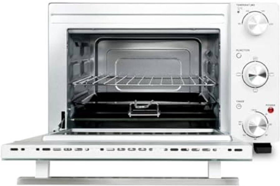 Elektrische Mini-Tafeloven met Timer en 3 Verwarmingsopties 35L Capaciteit