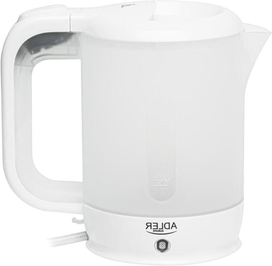 Elektrische Mini Waterkoker Reis Waterkoker Compact Snel Water Koken BPA-Vrij Materiaal 0.5 Liter Wit
