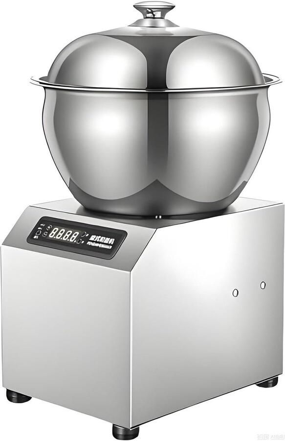Elektrische Mixer Deegmachine Keuken Bakken Deeg Maken Krachtige Kneedfunctie 5kg 8kg Capaciteit Zilver