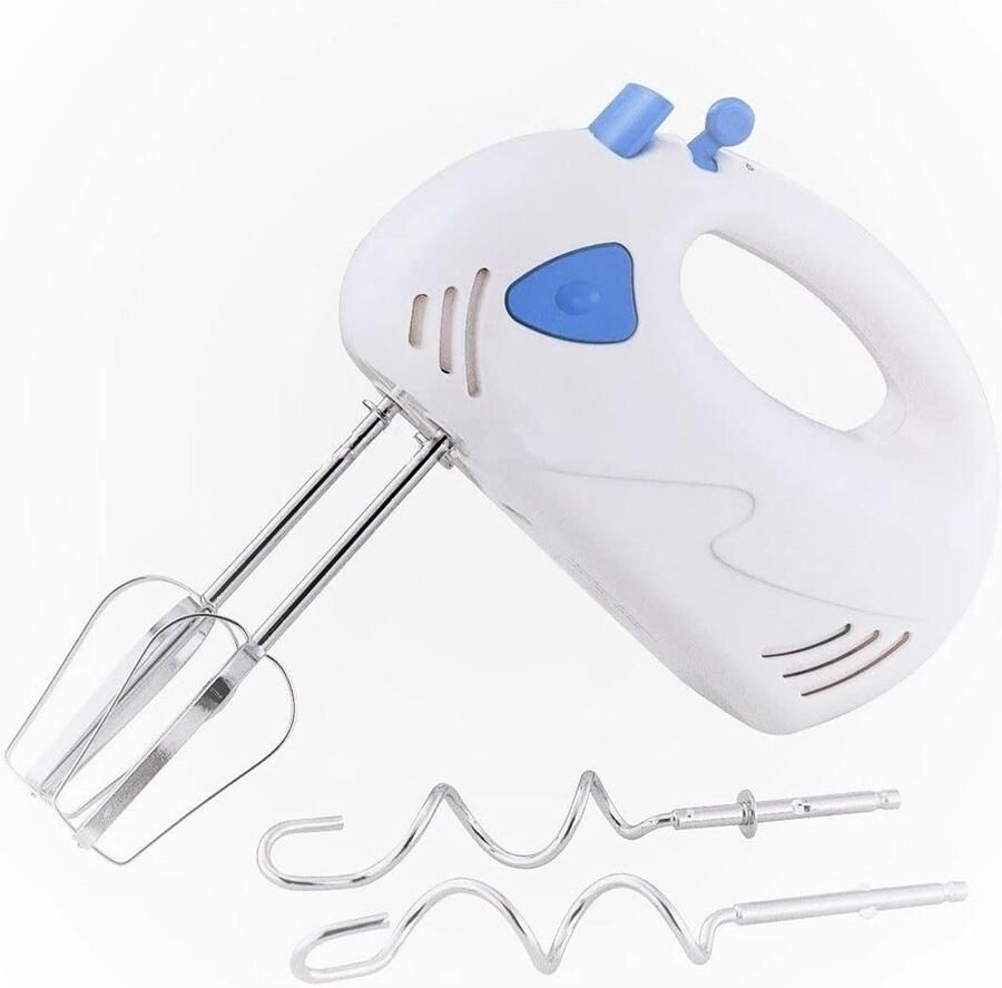Elektrische mixer Handmixer keuken Bakken en mixen 7 snelheden 18 cm Variërend