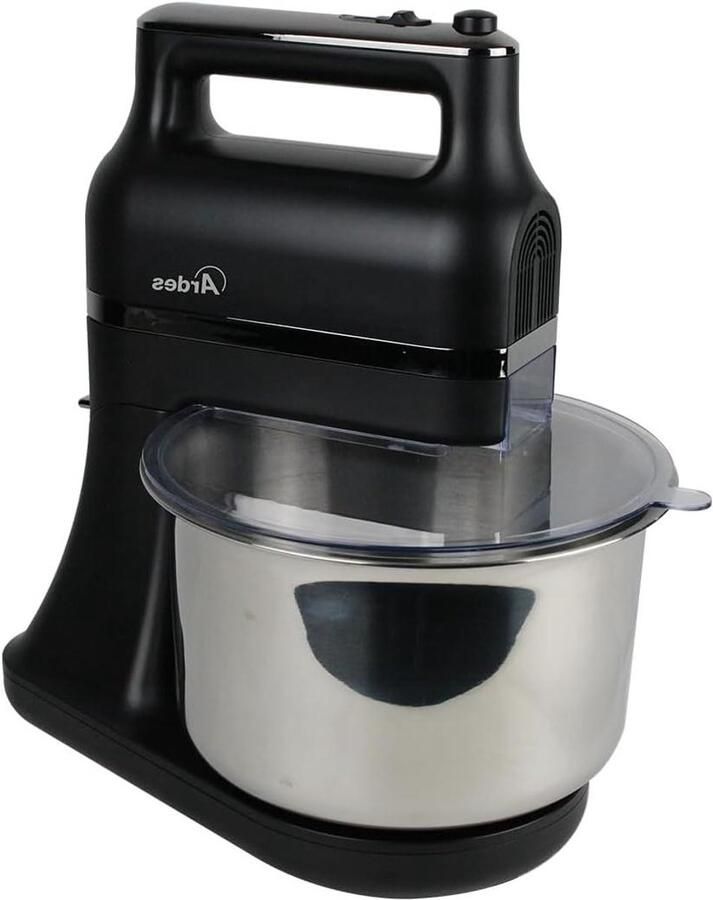 Elektrische Mixer Keukenmachine Handmixer Bakken En Koken Zelfdraaiende Kom 35 Liter Zwart