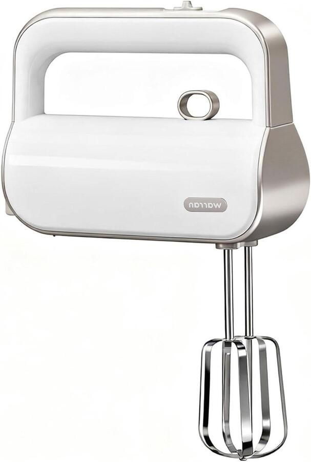 Elektrische Mixer Keukenmixer Handmixer Bakken en Maken 5 Snelheden Turbo 300 Watt Champagne Goud