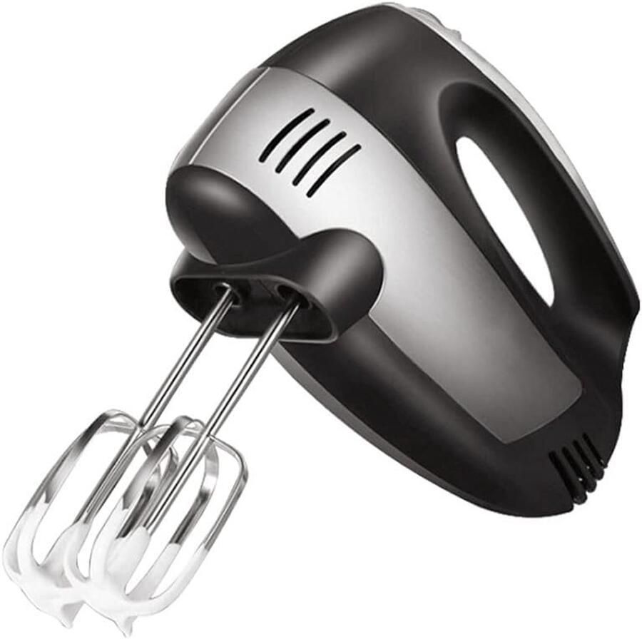 Elektrische Mixer Keukenmixer Handmixer Beslag Maken 5 Snelheden Turbo 300 Watt Rood Zwart