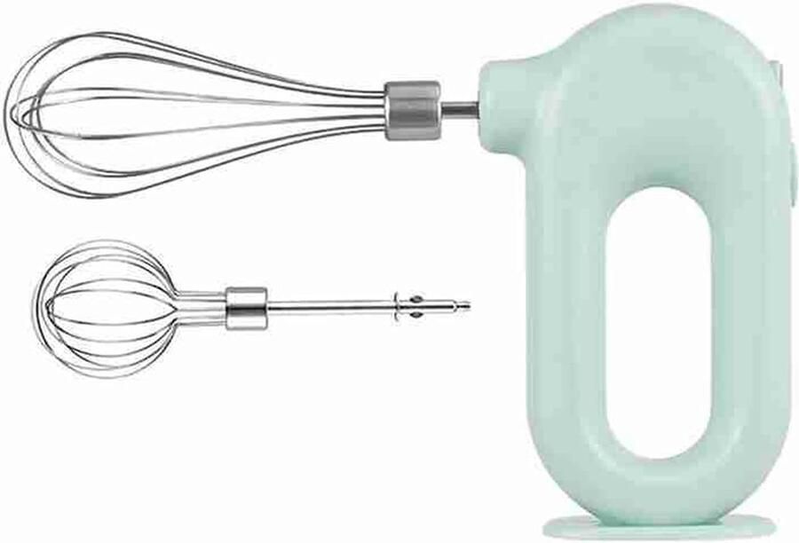 Elektrische Mixer Melkopschuimer Garde Drankjes Maken 4 Mix Snelheden USB Oplaadbaar Wit