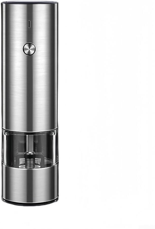 Elektrische Molen Peper Zoutmolen Snel Malen Instelbare Grofheid 18 x 7 x 6 cm Roestvrij Staal