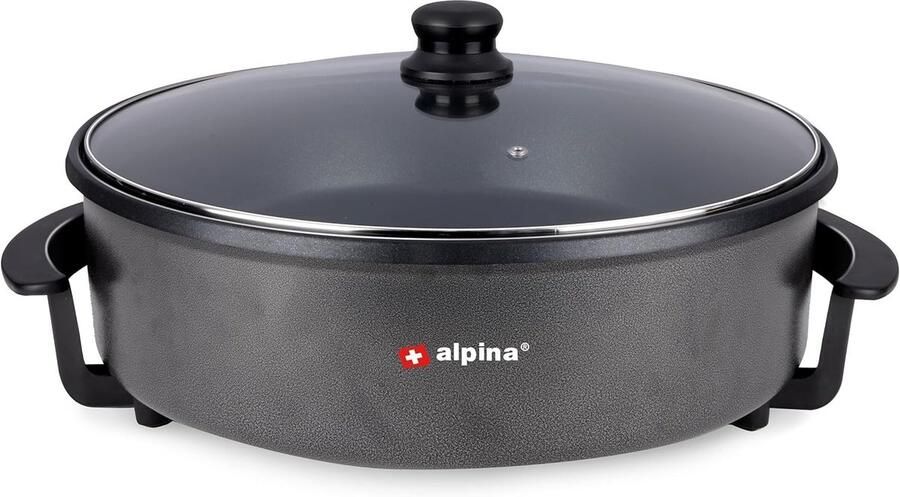 Elektrische Multicookerpan XXL 42 cm 1500 W met Thermostaat