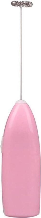 Elektrische opschuimer Melk klopper Koffie maken Ergonomisch ontwerp 216 cm Roze