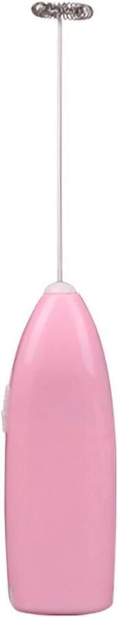 Elektrische opschuimer Melk klopper Koffie maken Ergonomisch ontwerp 216 cm Roze