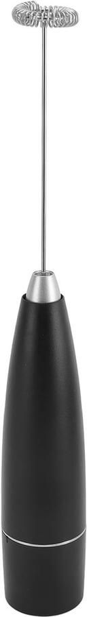 Elektrische Opschuimer Melkopschuimer Garde Drankjes Bereiden Snel Romig Schuim 3.5 x 24 cm Zilver