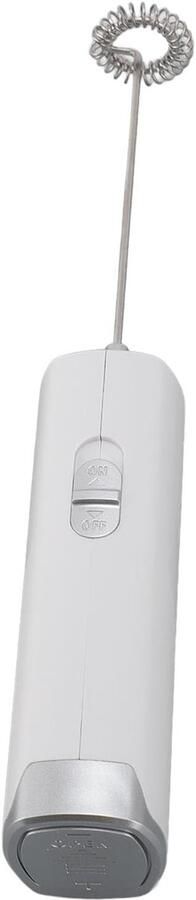 Elektrische Opschuimer Mini Garde Dranken Bereiden Draadloze Bediening 35 x 214 mm Melkwit
