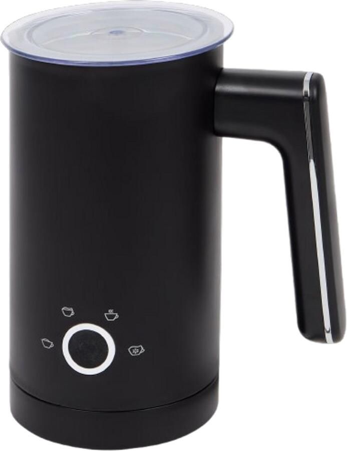 Elektrische Opschuimer voor Koffie en Melk Warme Chocolade Zwart