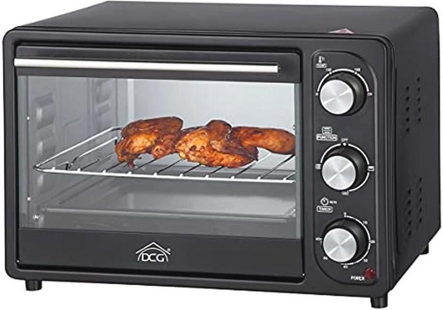 Elektrische Oven 20L met Instelbare Thermostaat en Timer