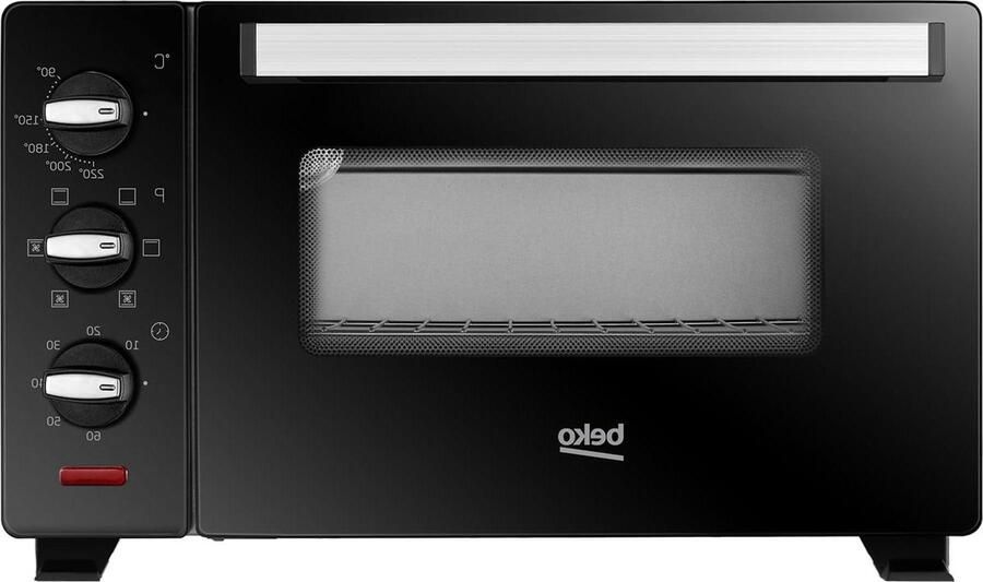 Elektrische oven Aanrecht oven Eenvoudig koken Compact design 19 liter Zwart